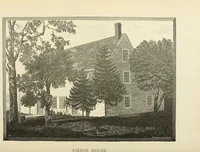 An illustration from Antique views of ye towne of Boston (1882)