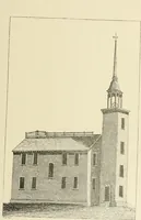 An illustration from Antique views of ye towne of Boston (1882)