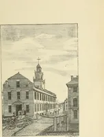 An illustration from Antique views of ye towne of Boston (1882)