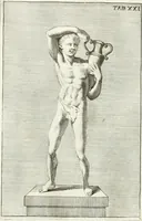 An illustration from Antiquitatis reliquiae a marchione Jacobo Musellio collectae, tabulis incisae et brevisibus explicationibus illustratae (1756)