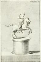 An illustration from Antiquitatis reliquiae a marchione Jacobo Musellio collectae, tabulis incisae et brevisibus explicationibus illustratae (1756)