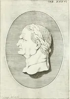 An illustration from Antiquitatis reliquiae a marchione Jacobo Musellio collectae, tabulis incisae et brevisibus explicationibus illustratae (1756)