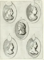 An illustration from Antiquitatis reliquiae a marchione Jacobo Musellio collectae, tabulis incisae et brevisibus explicationibus illustratae (1756)