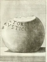 An illustration from Antiquitatis reliquiae a marchione Jacobo Musellio collectae, tabulis incisae et brevisibus explicationibus illustratae (1756)