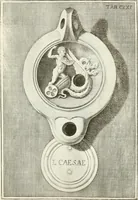 An illustration from Antiquitatis reliquiae a marchione Jacobo Musellio collectae, tabulis incisae et brevisibus explicationibus illustratae (1756)