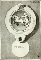 An illustration from Antiquitatis reliquiae a marchione Jacobo Musellio collectae, tabulis incisae et brevisibus explicationibus illustratae (1756)
