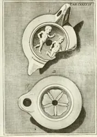An illustration from Antiquitatis reliquiae a marchione Jacobo Musellio collectae, tabulis incisae et brevisibus explicationibus illustratae (1756)