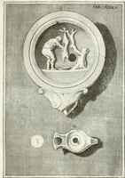 An illustration from Antiquitatis reliquiae a marchione Jacobo Musellio collectae, tabulis incisae et brevisibus explicationibus illustratae (1756)