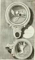 An illustration from Antiquitatis reliquiae a marchione Jacobo Musellio collectae, tabulis incisae et brevisibus explicationibus illustratae (1756)