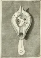 An illustration from Antiquitatis reliquiae a marchione Jacobo Musellio collectae, tabulis incisae et brevisibus explicationibus illustratae (1756)