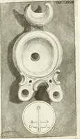An illustration from Antiquitatis reliquiae a marchione Jacobo Musellio collectae, tabulis incisae et brevisibus explicationibus illustratae (1756)