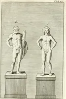 An illustration from Antiquitatis reliquiae a marchione Jacobo Musellio collectae, tabulis incisae et brevisibus explicationibus illustratae (1756)