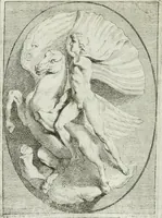 An illustration from Recueil d'antiquités egyptiennes, etrusques, grecques et romaines (1756)