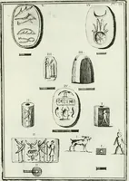 An illustration from Recueil d'antiquités egyptiennes, etrusques, grecques et romaines (1756)