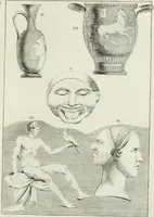 An illustration from Recueil d'antiquités egyptiennes, etrusques, grecques et romaines (1756)