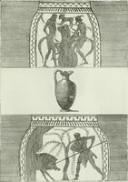 An illustration from Recueil d'antiquités egyptiennes, etrusques, grecques et romaines (1756)