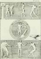 An illustration from Recueil d'antiquités egyptiennes, etrusques, grecques et romaines (1756)