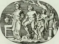 An illustration from Recueil d'antiquités egyptiennes, etrusques, grecques et romaines (1756)