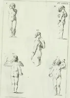 An illustration from Recueil d'antiquités egyptiennes, etrusques, grecques et romaines (1756)