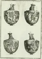 An illustration from Recueil d'antiquités egyptiennes, etrusques, grecques et romaines (1756)