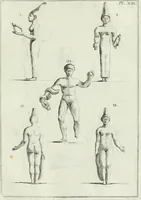 An illustration from Recueil d'antiquités egyptiennes, etrusques, grecques et romaines (1756)