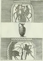 An illustration from Recueil d'antiquités egyptiennes, etrusques, grecques et romaines (1756)