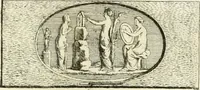 An illustration from Recueil d'antiquités egyptiennes, etrusques, grecques et romaines (1756)