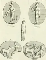 An illustration from Recueil d'antiquités egyptiennes, etrusques, grecques et romaines (1756)