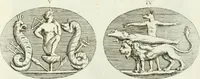 An illustration from Recueil d'antiquités egyptiennes, etrusques, grecques et romaines (1756)