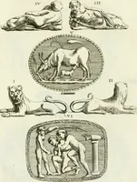 An illustration from Recueil d'antiquités egyptiennes, etrusques, grecques et romaines (1756)