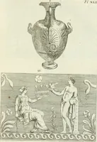 An illustration from Recueil d'antiquités egyptiennes, etrusques, grecques et romaines (1756)
