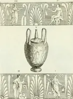 An illustration from Recueil d'antiquités egyptiennes, etrusques, grecques et romaines (1756)