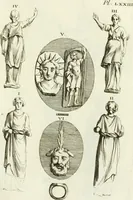 An illustration from Recueil d'antiquités egyptiennes, etrusques, grecques et romaines (1756)