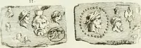 An illustration from Recueil d'antiquités egyptiennes, etrusques, grecques et romaines (1756)