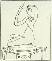 An illustration from Recueil d'antiquités egyptiennes, etrusques, grecques et romaines (1756)