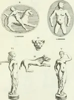 An illustration from Recueil d'antiquités egyptiennes, etrusques, grecques et romaines (1756)