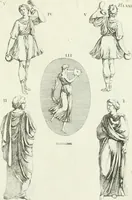 An illustration from Recueil d'antiquités egyptiennes, etrusques, grecques et romaines (1756)