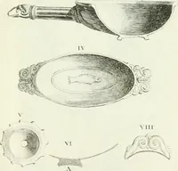 An illustration from Recueil d'antiquités egyptiennes, etrusques, grecques et romaines (1756)