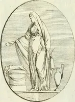 An illustration from Recueil d'antiquités egyptiennes, etrusques, grecques et romaines (1756)
