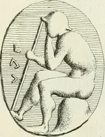 An illustration from Recueil d'antiquités egyptiennes, etrusques, grecques et romaines (1756)