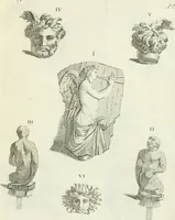 An illustration from Recueil d'antiquités egyptiennes, etrusques, grecques et romaines (1756)