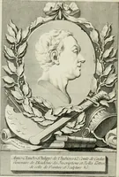 An illustration from Recueil d'antiquités egyptiennes, etrusques, grecques et romaines (1756)
