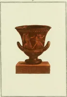 An illustration from Antiquités étrusques, grecques et romaines : ou les beaux vases étrusques, grecs et romains, et les peintures rendues avec les couleurs qui leur sont propres (1787)
