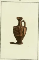 An illustration from Antiquités étrusques, grecques et romaines : ou les beaux vases étrusques, grecs et romains, et les peintures rendues avec les couleurs qui leur sont propres (1787)