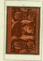 An illustration from Antiquités étrusques, grecques et romaines : ou les beaux vases étrusques, grecs et romains, et les peintures rendues avec les couleurs qui leur sont propres (1787)