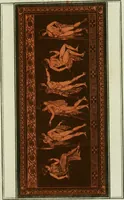 An illustration from Antiquités étrusques, grecques et romaines : ou les beaux vases étrusques, grecs et romains, et les peintures rendues avec les couleurs qui leur sont propres (1787)
