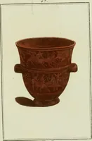 An illustration from Antiquités étrusques, grecques et romaines : ou les beaux vases étrusques, grecs et romains, et les peintures rendues avec les couleurs qui leur sont propres (1787)