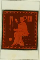 An illustration from Antiquités étrusques, grecques et romaines : ou les beaux vases étrusques, grecs et romains, et les peintures rendues avec les couleurs qui leur sont propres (1787)