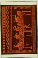 An illustration from Antiquités étrusques, grecques et romaines : ou les beaux vases étrusques, grecs et romains, et les peintures rendues avec les couleurs qui leur sont propres (1787)