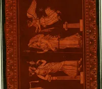 An illustration from Antiquités étrusques, grecques et romaines : ou les beaux vases étrusques, grecs et romains, et les peintures rendues avec les couleurs qui leur sont propres (1787)